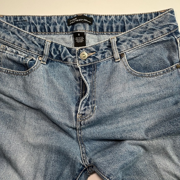 Stylish Blue Women's Skinny Jeans - Picture 3 of 6